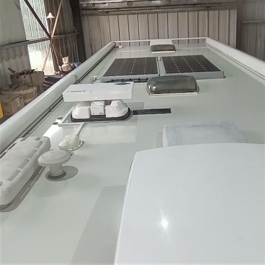 Exemple de pose antenne snipe 4 sur Concorde 